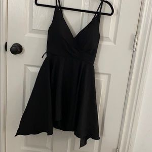 black flowy dress!